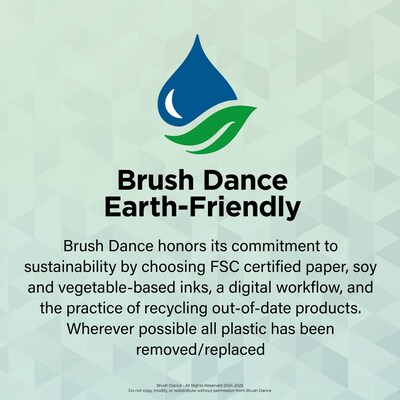 2025 Brush Dance In the Garden 12" x 12" Monthly Wall Calendar (9781975478568)