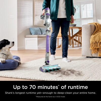 Shark PowerDetect Cordless Stick Vacuum, Bagless, Purple/Gray (IP1251)
