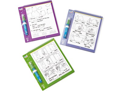 hand2mind Bob Books Sight Words Water Workbooks, 3/Set (94481)