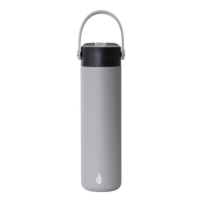 Elemental Core Stainless Steel Double Wall Insulated Water Bottle, 24 oz., Graphite (EMLEBC24GPBK7)