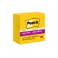 Post-it Super Sticky Notes, 3" x 3", Yellow, 90 Sheet/Pad, 5 Pads/Pack (6545SSY)