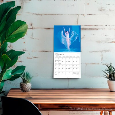 2026 BrownTrout Ballet 7" x 7" Monthly Wall Calendar (9798330702299)