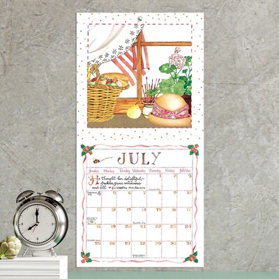 2027 TF Publishing Susan Branch 7" x 7" Monthly Wall Calendar, Multicolored (27-2106)