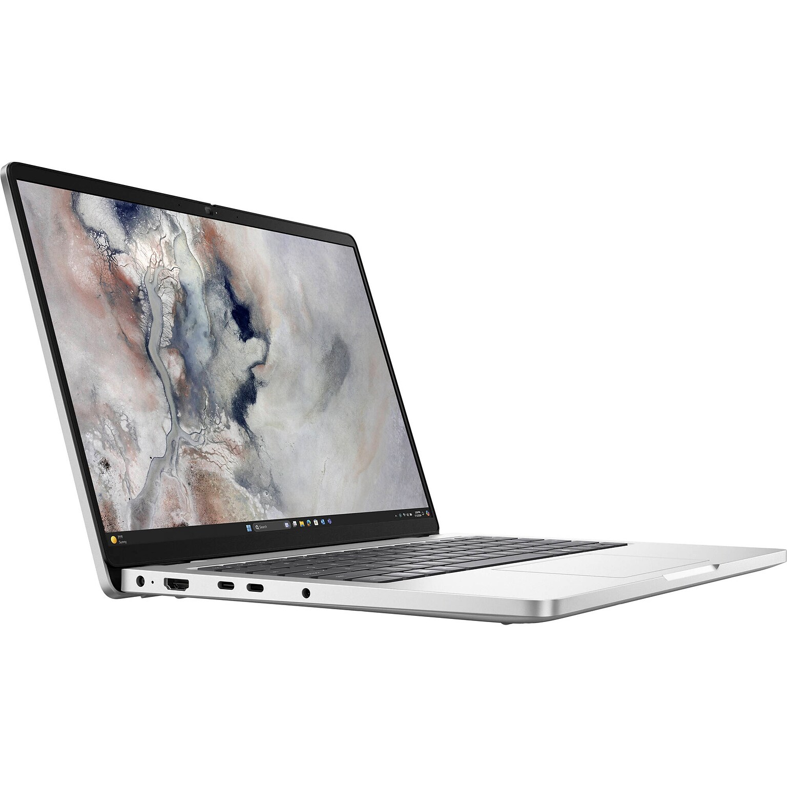 Dell Pro 14 14” LED AI Laptop, Intel Core Ultra 7 255U, 16GB RAM, 512GB SSD, Backlit Keyboard, Windows 11 Pro, Platinum Silver
