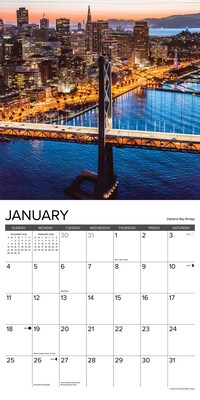 2026 Willow Creek San Francisco 12" x 12" Monthly Wall Calendar (52648)