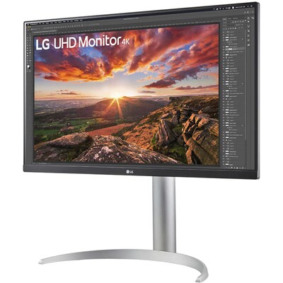 LG 27" 4K Ultra HD LED Monitor, Silver (27BP85UN-W)