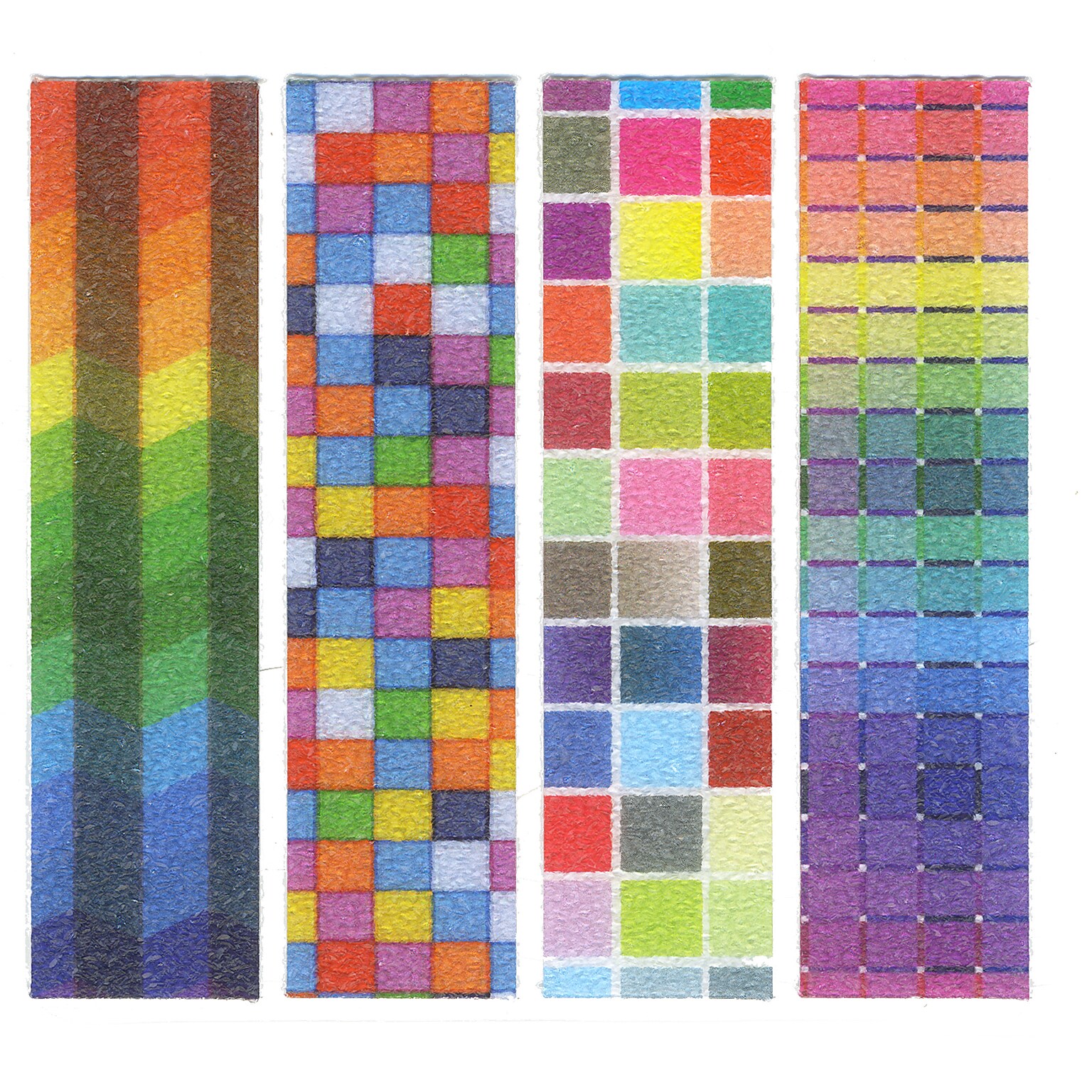 The Pencil Grip Zen Strips, Sand Brights, 40/Pack (TPG85740)