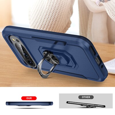 SaharaCase Raider Series Heavy-Duty Case for Google Pixel 9 and 9 Pro, Desert Blue (CP00603)