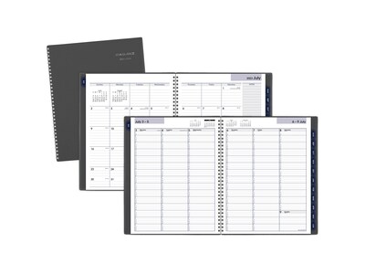 2023-2024 AT-A-GLANCE DayMinder 8.5" x 11" Academic Weekly & Monthly Appointment Book, Charcoal (AYC520-45-24)