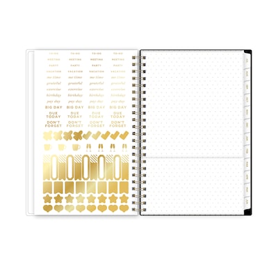 2026-2027 Blue Sky Day Designer Ophelia 5" x 8" Academic Year Weekly & Monthly Planner, Plastic Cover (158163)