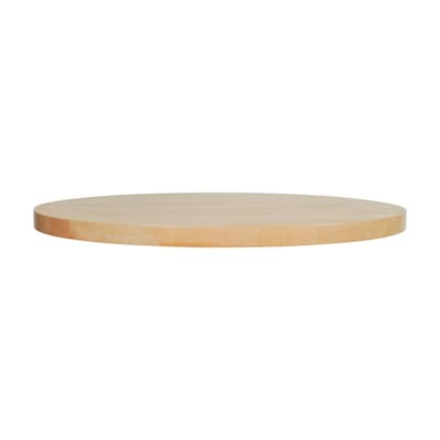 Flash Furniture Bennett 30"Dia. 1.5" Thickness Round Table Top, Wooden, Natural (GSF00330RNAT)