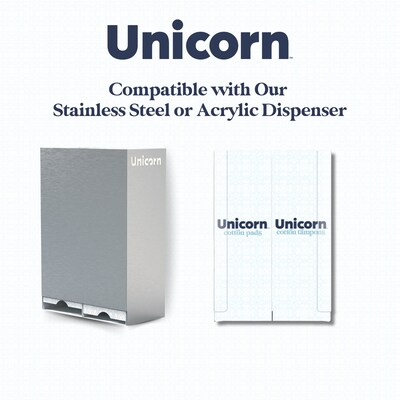 Unicorn Regular Cotton Maxi Pads with Wings, 40 Pads/Box, 6 Boxes/Carton (TOP-08197)