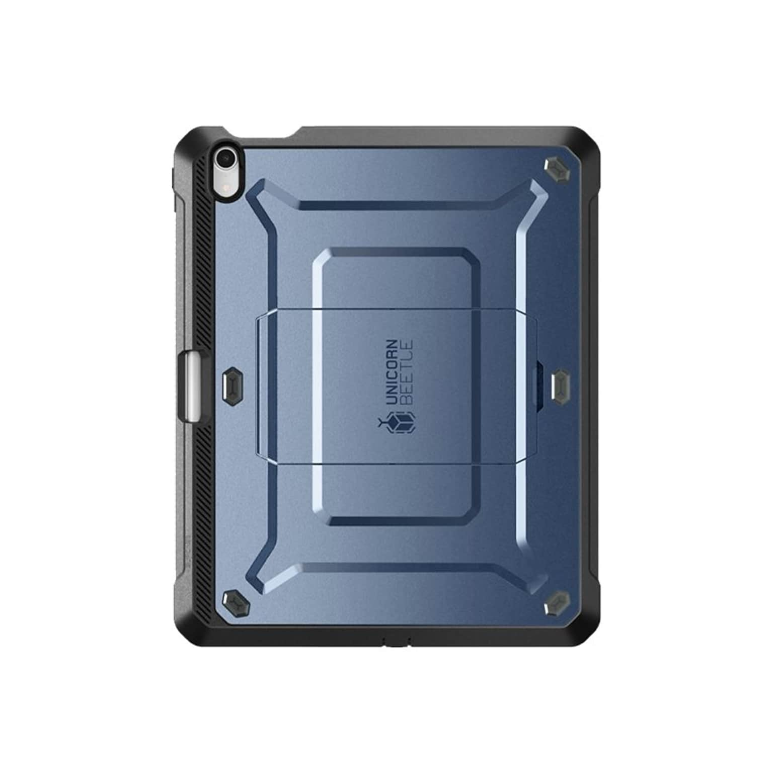 SUPCASE Unicorn Beetle PRO Shockproof Rugged Case for iPad mini 6, Metallic Blue (SUP-iPad2021-8.3-UBPro-SP-Tilt)