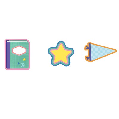 Carson Dellosa Education We Stick Together Hello School Cut-Outs, 36/Pack, 3 Packs/Bundle (CD-120652-3)