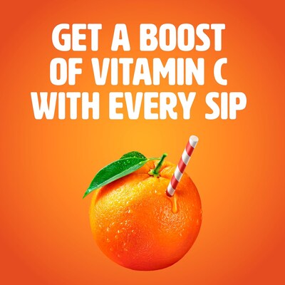 Tropicana 100% Orange Juice, No Sugar Added, No Pulp, 10 oz., 24 Bottles/Pack (TRO00233)