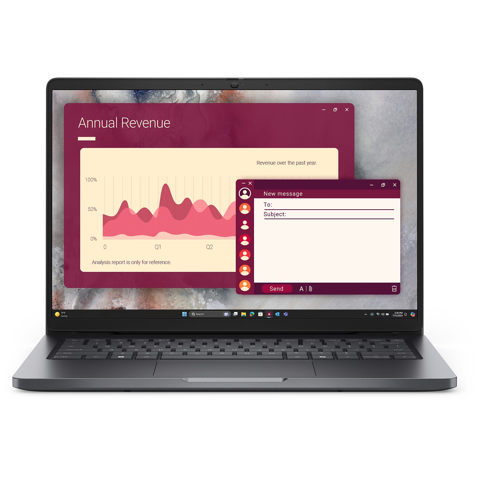 Dell Pro 14 14” IPS, AI Laptop, Intel Core 5, 16GB RAM, 512GB SSD, Backlit Keyboard, 10.3 Hour Battery, Windows 11 Pro