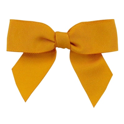 JAM Paper Grosgrain Bows, Gold, 100/pack (52640349300)