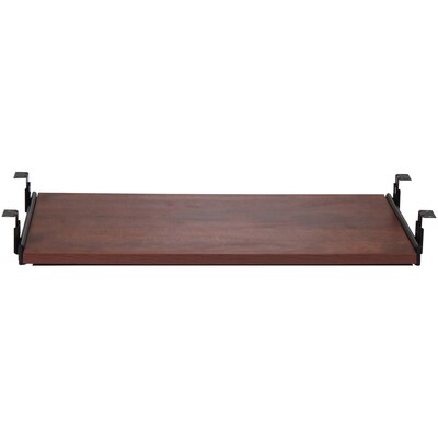 Lorell Essentials Series Laminate Keyboard Tray, 26 x 15.4, Cherry (LLR87526)