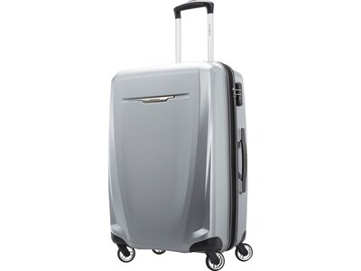 Samsonite Winfield 3 DLX Polycarbonate 3-Piece Luggage Set, Silver (120751-1776)