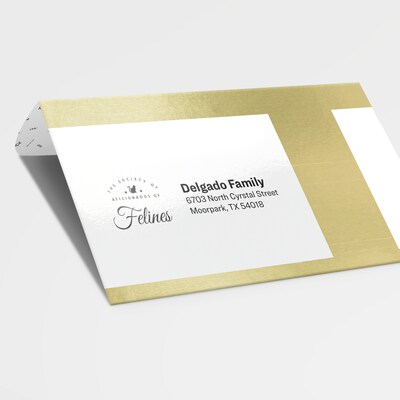 Avery Laser/Inkjet Multipurpose Labels, 4.25" x ", Glossy White, 100/Box (94266)