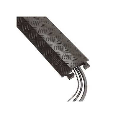 Checkers FastLane 1 1/2 1 Channel Fastlane Drop-Over Protector, Black (FL1X1.5-B)