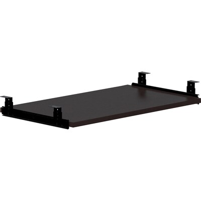 Lorell Universal Keyboard Tray, Black (LLR18225)