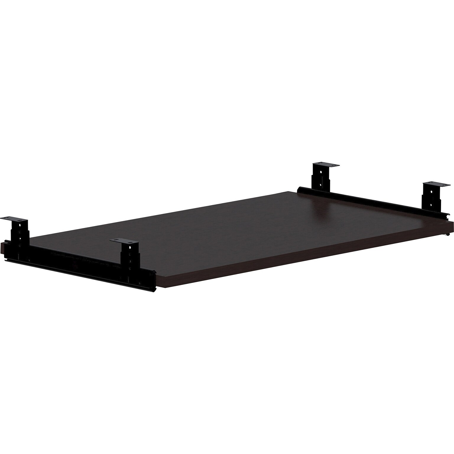 Lorell Universal Keyboard Tray, Black (LLR18225)