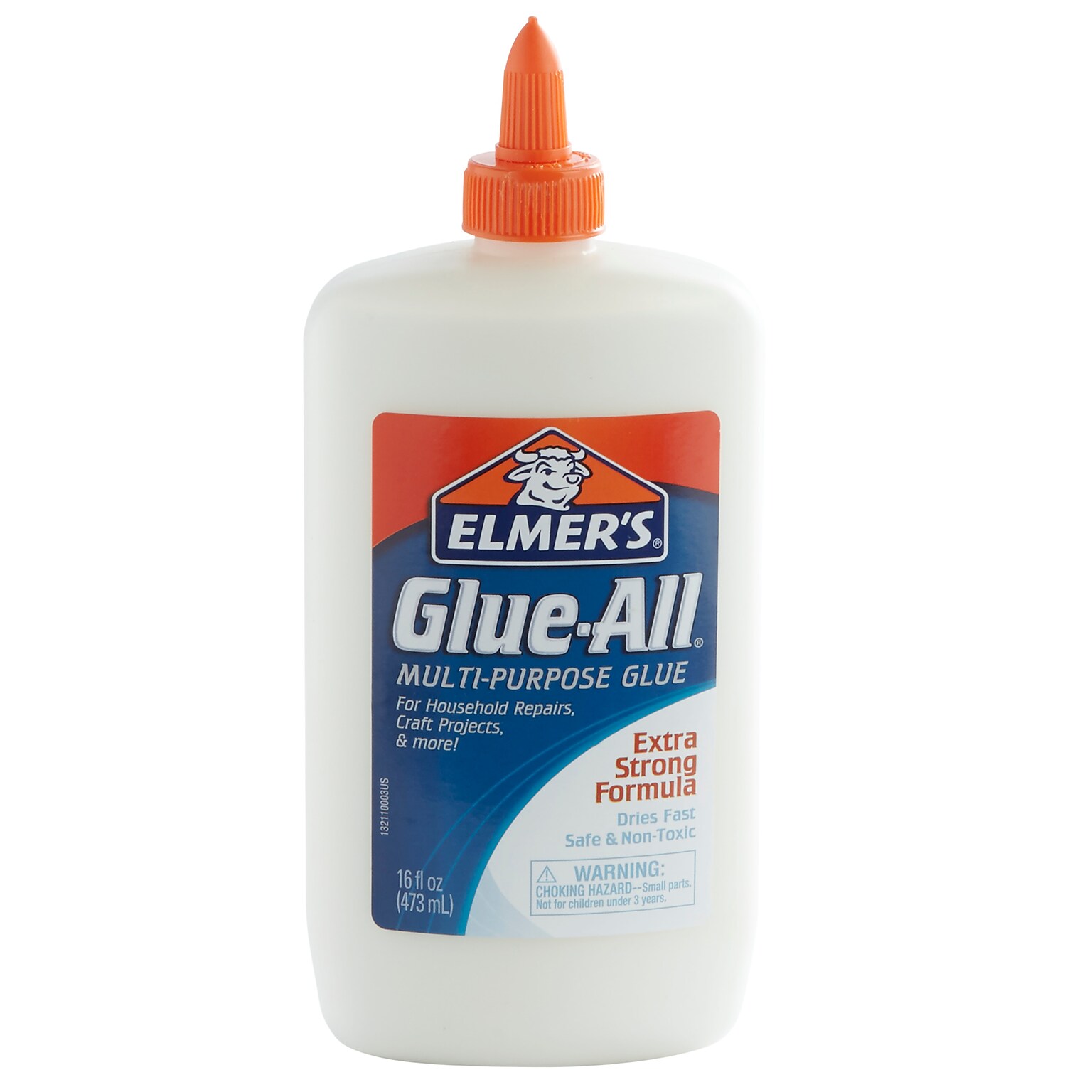 Elmers Glue-All Liquid School Glue, 16 oz., White, (E1321)