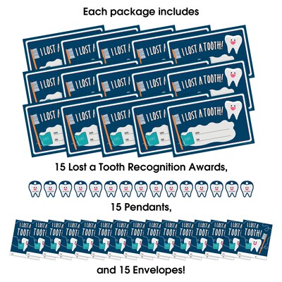 Barker Creek Lost a Tooth Classroom Set, Multicolored, 62/Set (4442)