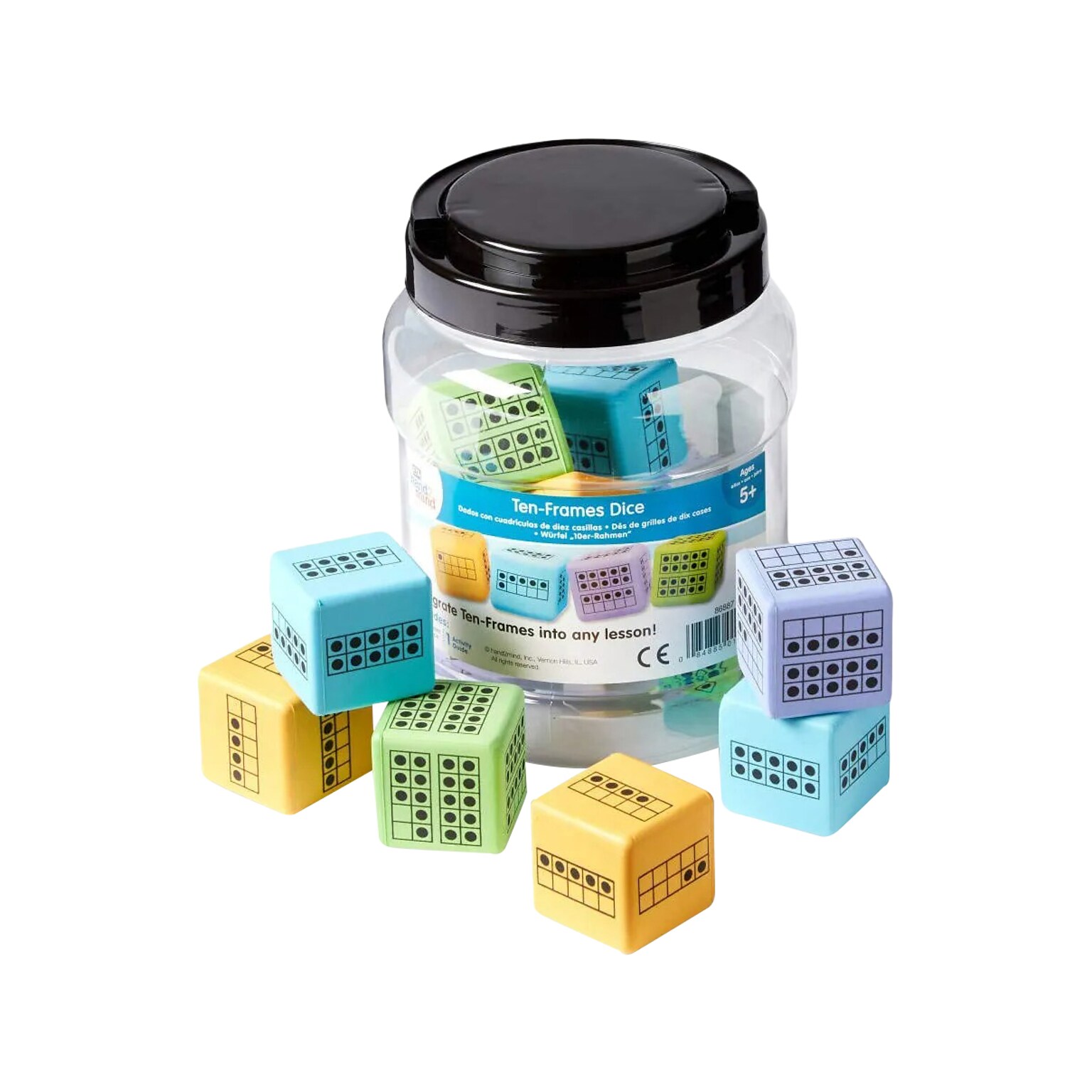 hand2mind 10-Frame Dice (86887)