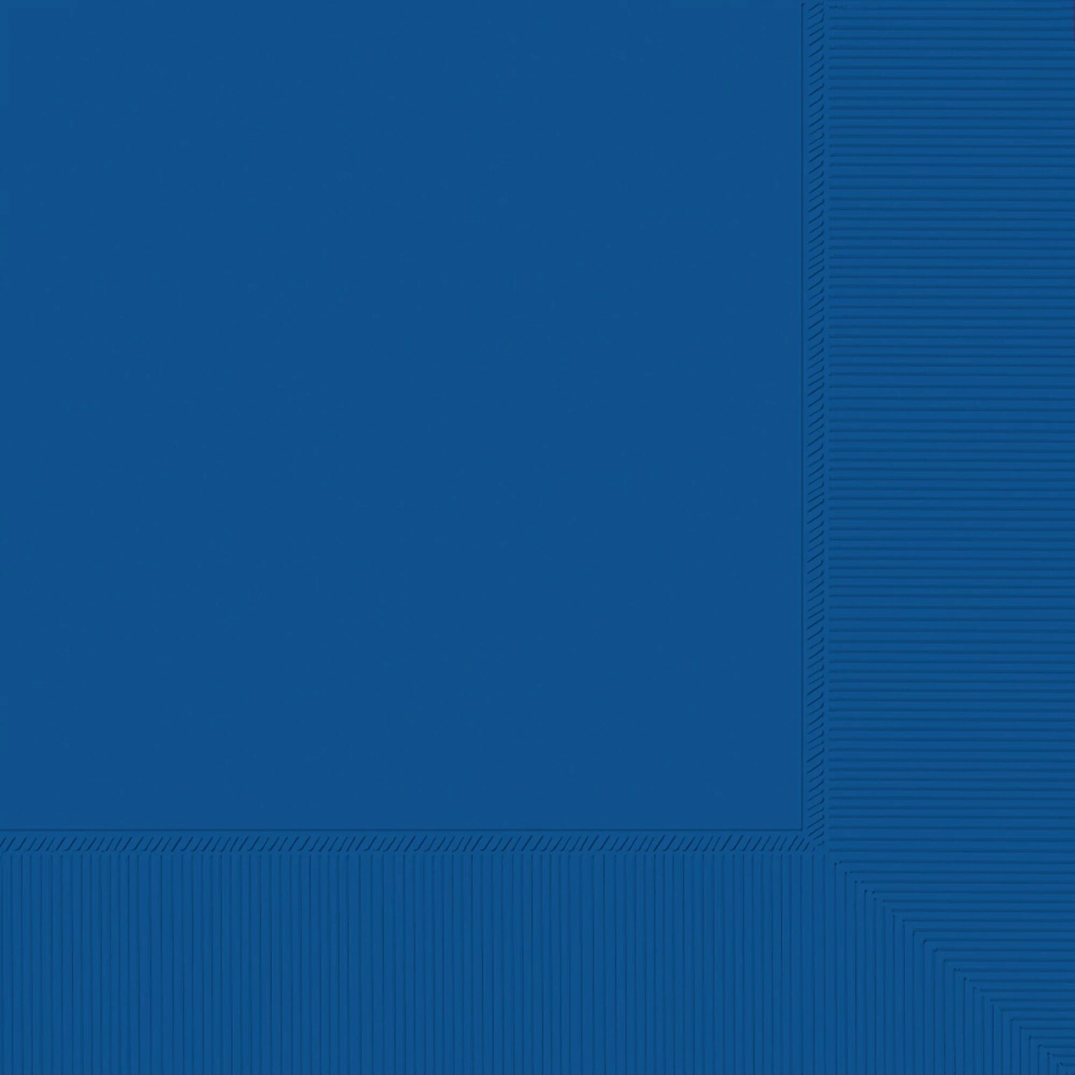 Party City Beverage Napkin, 2-Ply, Royal Blue, 40 Napkins/Pack (AM60211-105)