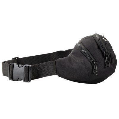 DUKAP Tango Polyester Waist Bag, Black (BDK-TAN-BLK)