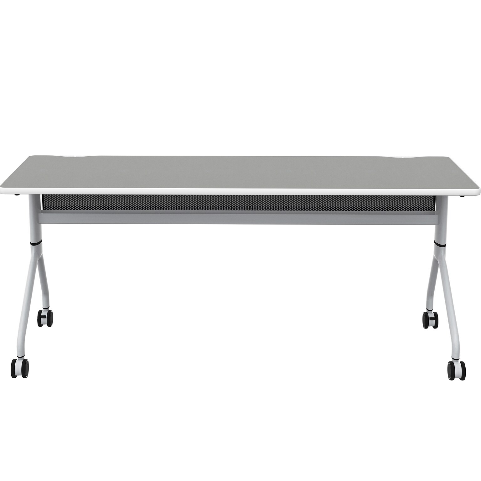 Safco Rumba Training Room Table, 24 x 72, Fashion Gray (RBA7224FLSLFNGY)