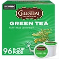 Celestial Seasonings Greeb Tea, Keurig® K-Cup® Pods, 96/Carton (14734)