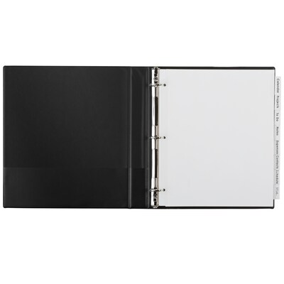 Avery Big Tab Extra-Wide Insertable Paper Divider, 8 Tabs, Clear, 1 Set (11223)
