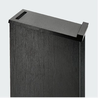AdirOffice 45.8" Podium Lectern with Cover, Black (661-01-BLK)