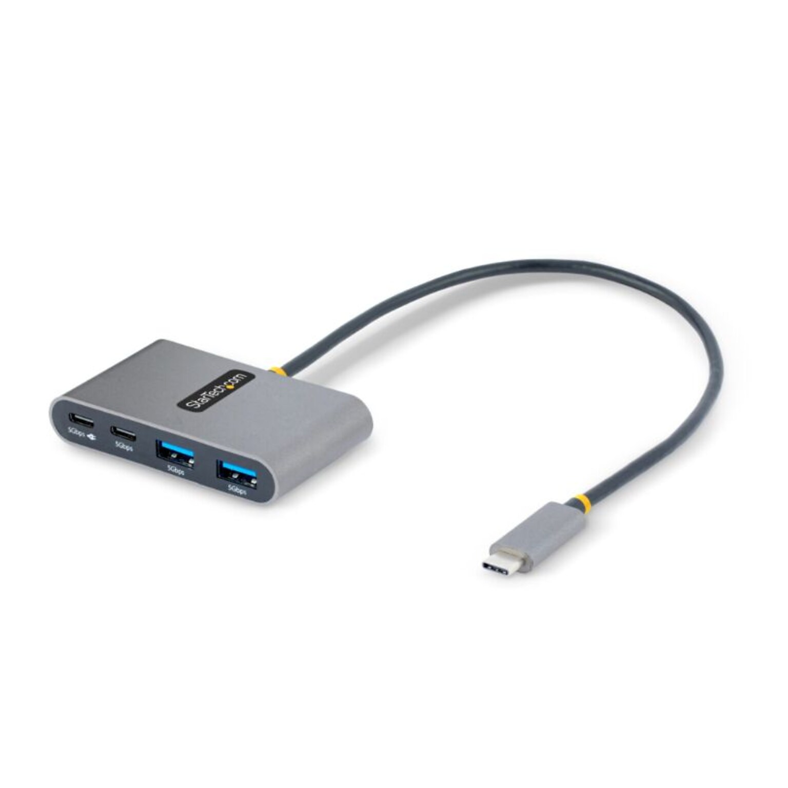 StarTech 4-Port USB-C Hub, Gray (5G2A2CPDB-USB-C-HUB)