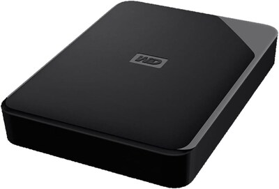 Western Digital Elements SE 6TB External USB 3.0 Hard Drive, Black (WDBG8A0060BBK-WESN)