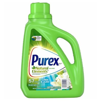 Purex Natural Elements Liquid Detergent, Linen & Lilies Scented, 57 Loads, 75 fl. oz. (DIA01120)