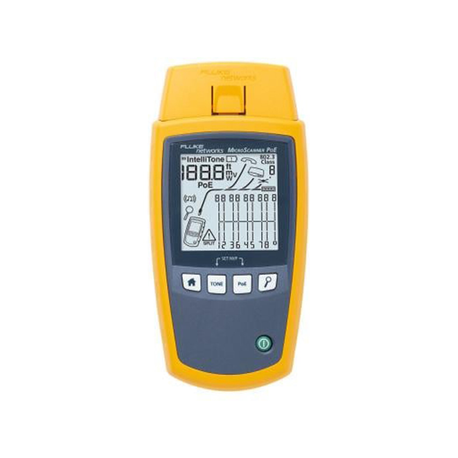 Fluke MicroScanner PoE Cable Tester (MS-POE)