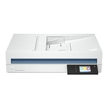 HP ScanJet Pro N4600 fnw1 Wireless Duplex Flatbed Document Scanner, White (20G07A#BGJ)