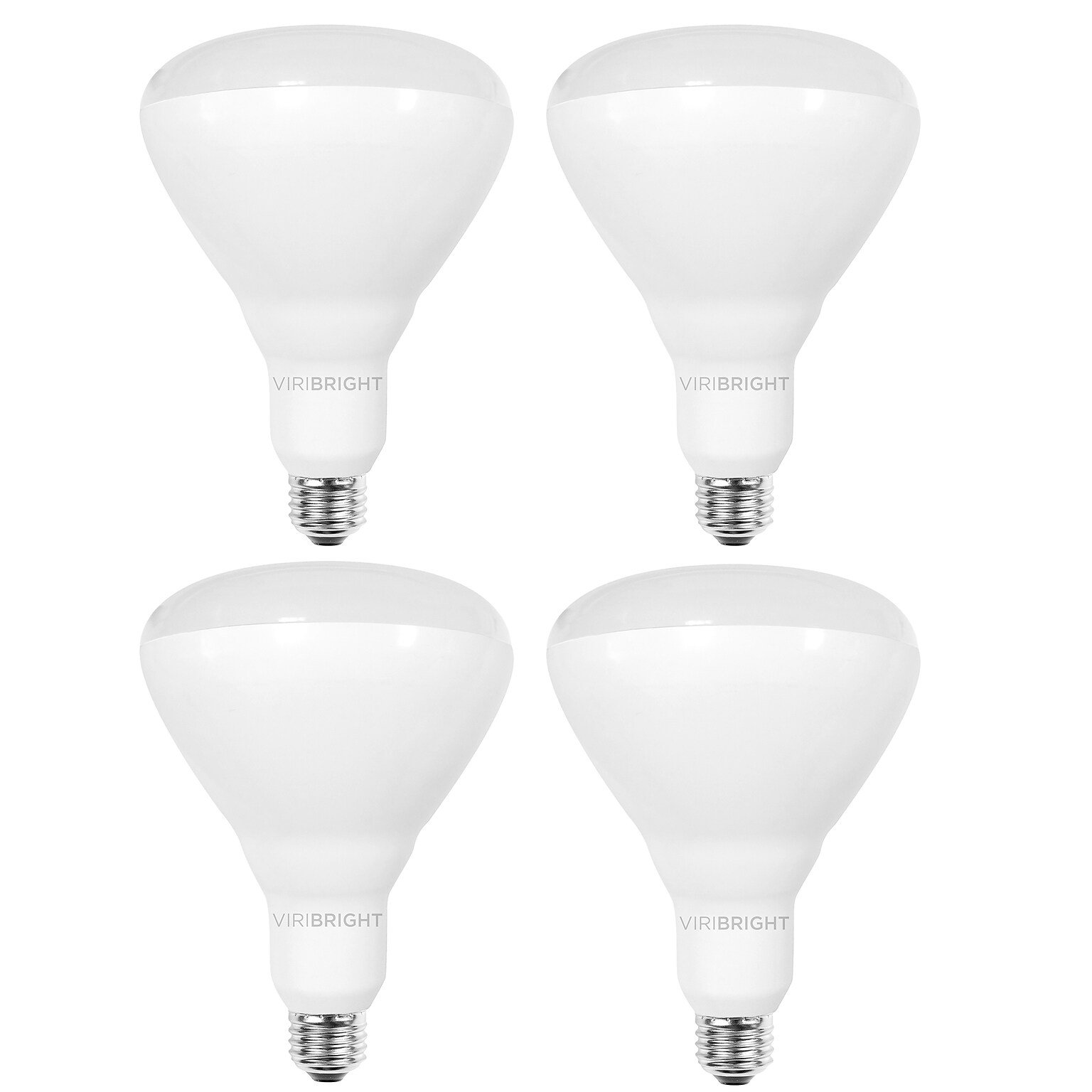 Viribright BR40 16 Watts Cool White LED Flood & Spot Bulb, 4/Pack (654655)