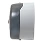 Georgia-Pacific SofPull® High-Capacity Center Pull Bathroom Dispenser, Translucent Smoke, 10.500"W x 6.750''D x 10.500"H (56501)