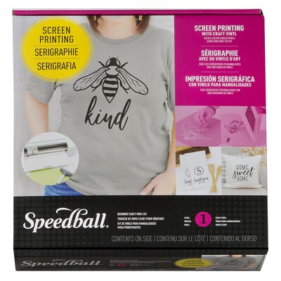 Speedball Screen Printing Beginner Craft Vinyl Kit (SBA045085)