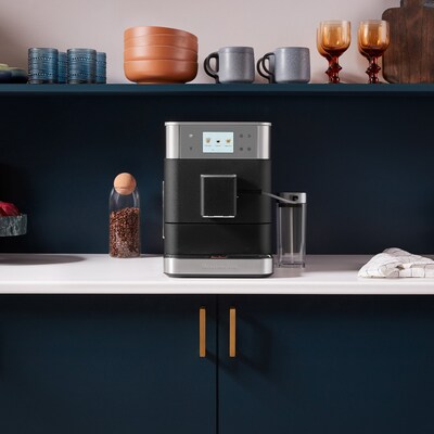 KitchenAid KF7 Pump/Automatic Espresso Machine, Cast Iron Black (KES8557BK)