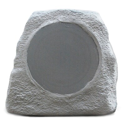 ION Glow Stone Wireless Link Solar Bluetooth Multi-Sync Outdoor Rock Speaker w/LED Lights, Water Resistant (GLOWSTNLINKXUS)