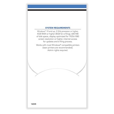 ComplyRight 2025 Affordable Care Act E-File Tax Software, Windows, Card for Download (14035ST)