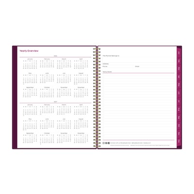 2026 Blue Sky Gili 8.5" x 11" Weekly & Monthly Personal Planner (117889-26)