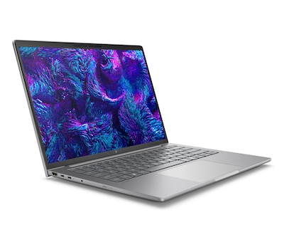 HP ZBook 8 G1i 14 Laptop, Intel Core Ultra 7 255H, 16GB RAM, 256GB SSD, Windows 11 Pro, Meteor Silver (D06J8AT#ABA)