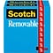 Scotch® Removable Invisible Tape, 3/4 x 36 yds., 2 Rolls (811)